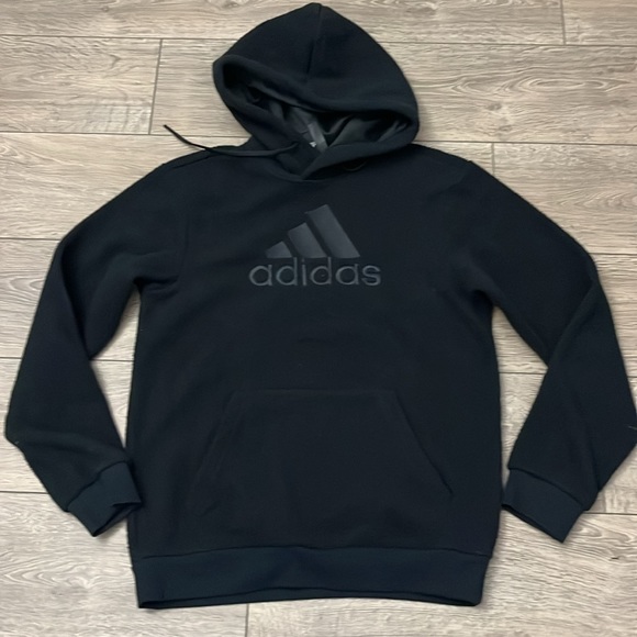 adidas Men's Athletics Sherpa Winter Hoodie - Picture 3 of 6